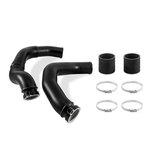 Kies-Motorsports Mishimoto Mishimoto 2015+ BMW F8X M3/M4 Charge Pipe Kit - Wrinkle Black