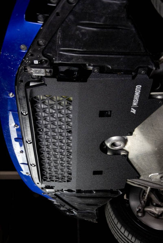 Kies-Motorsports Mishimoto Mishimoto 2021+ BMW G80/G82/G87 M2/M3/M4 Skid Plate Engine - Wrinkle Black