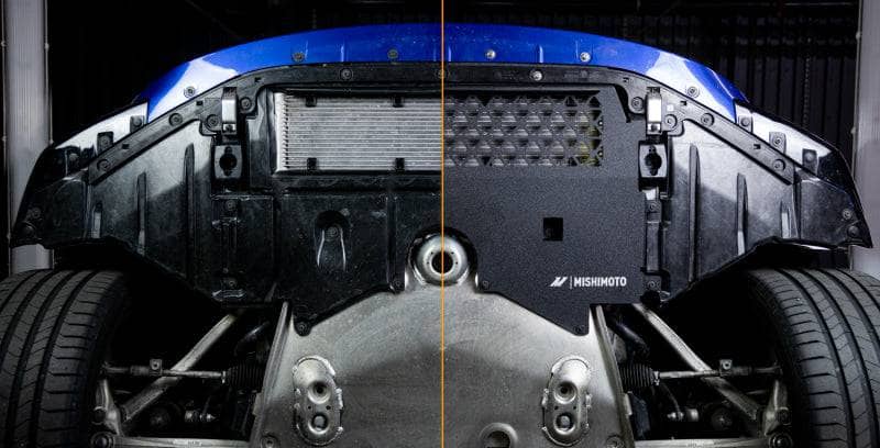 Kies-Motorsports Mishimoto Mishimoto 2021+ BMW G80/G82/G87 M2/M3/M4 Skid Plate Engine - Wrinkle Black