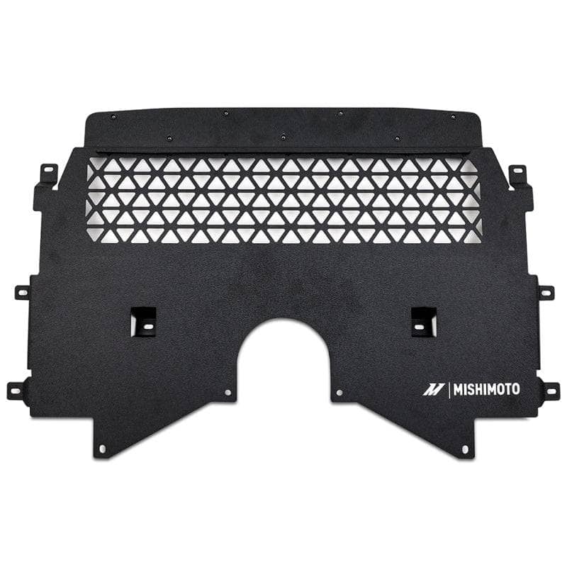 Kies-Motorsports Mishimoto Mishimoto 2021+ BMW G80/G82/G87 M2/M3/M4 Skid Plate Engine - Wrinkle Black Main image