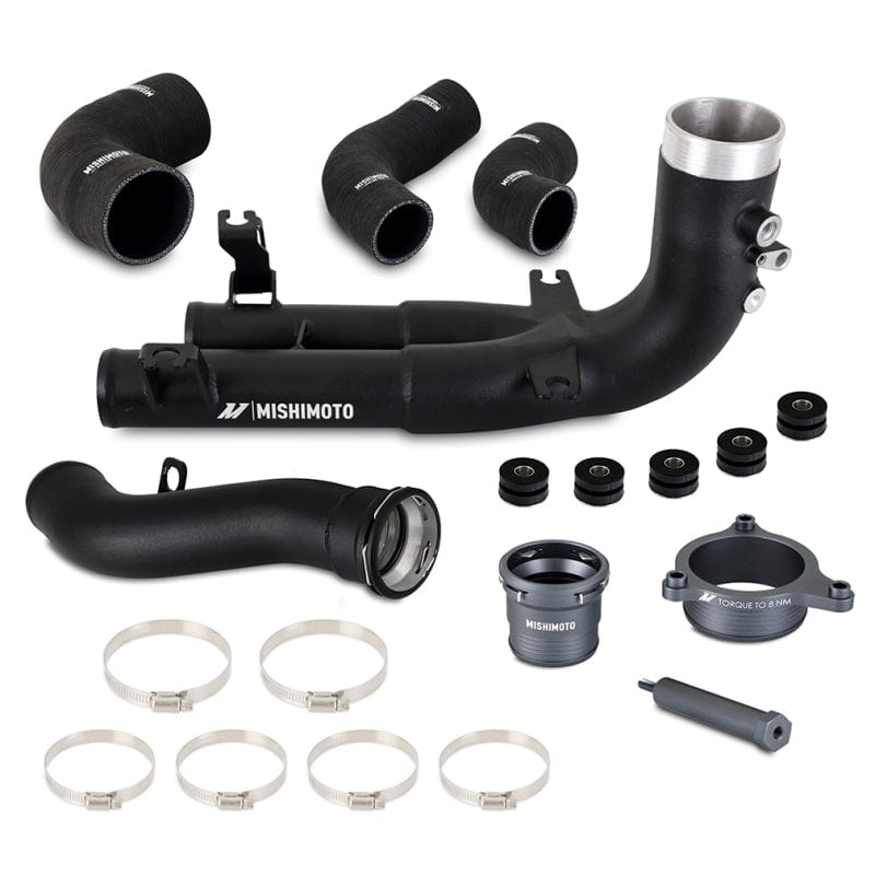 Kies-Motorsports Mishimoto Mishimoto 2021+ BMW G8X M3/M4 Hot Side Intercooler Charge Pipe Kit Main image
