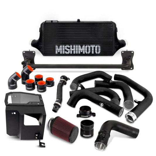 Kies-Motorsports Mishimoto Mishimoto 2022+ WRX Intercooler Kit W/ Intake BK Core MWBK Pipes
