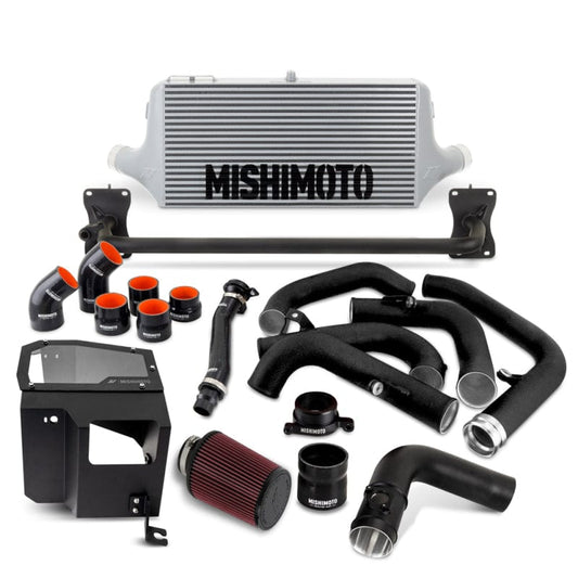 Kies-Motorsports Mishimoto Mishimoto 2022+ WRX Intercooler Kit W/ Intake SL Core MWBK Pipes