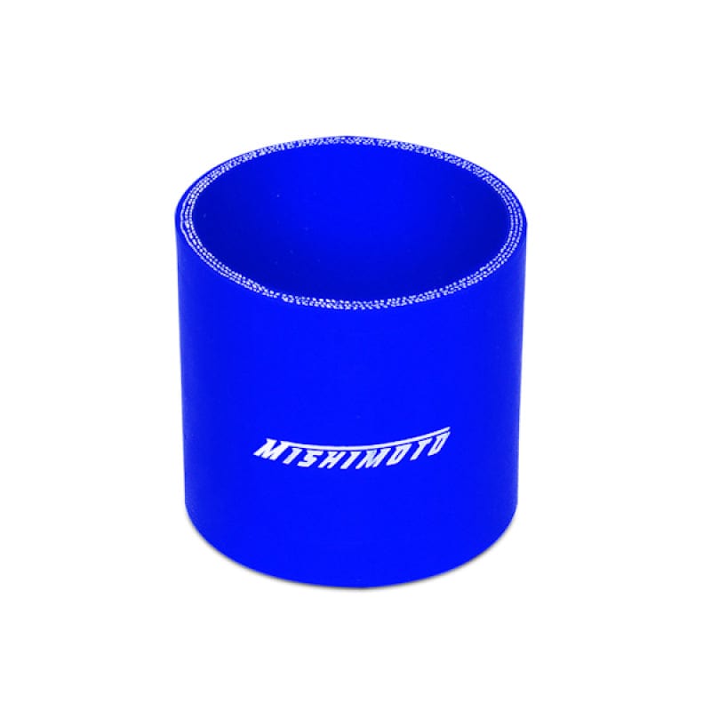 Mishimoto 3.0 Inch Blue Straight Coupler Secondary image