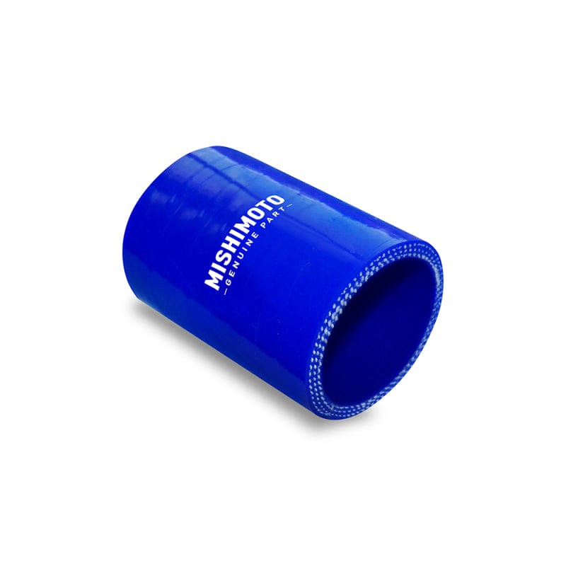 Mishimoto 4 Inch Straight Coupler - Blue Secondary image