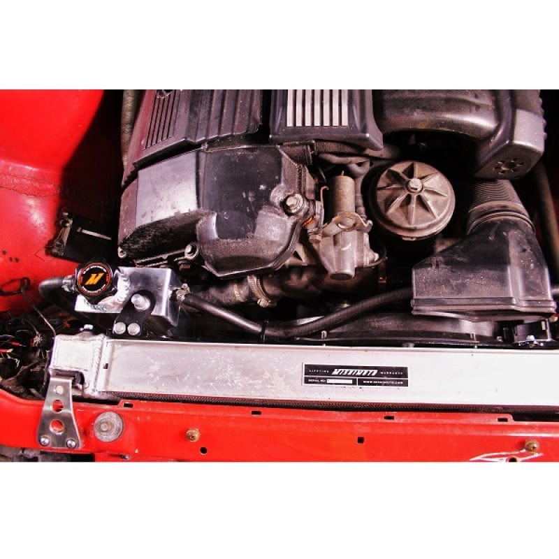 Kies-Motorsports Mishimoto Mishimoto 92-99 BMW 3 Series Aluminum Coolant Expansion Tank - Black