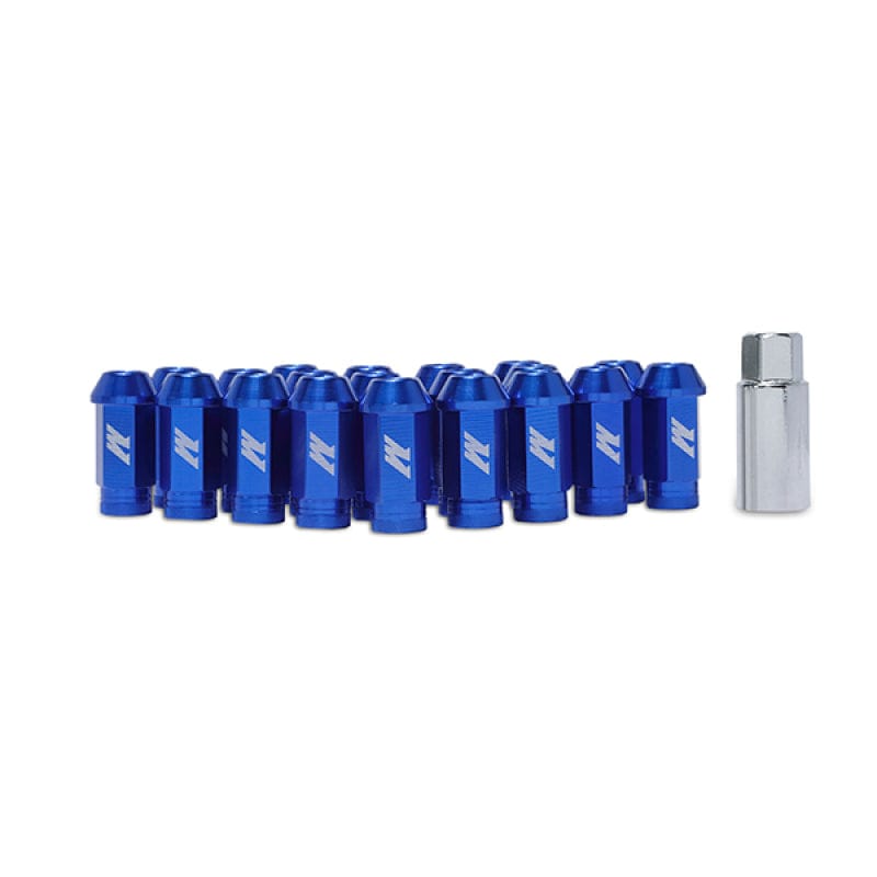 Kies-Motorsports Mishimoto Mishimoto Aluminum Locking Lug Nuts M12 x 1.5 - Blue