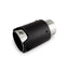 Kies-Motorsports Mishimoto Mishimoto Carbon Fiber Muffler Tip 2.5in Inlet 3.5in Outlet M Polished