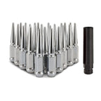Kies-Motorsports Mishimoto Mishimoto Mishimoto Steel Spiked Lug Nuts M12 x 1.5 24pc Set Chrome