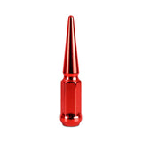 Kies-Motorsports Mishimoto Mishimoto Mishimoto Steel Spiked Lug Nuts M12 x 1.5 24pc Set Red