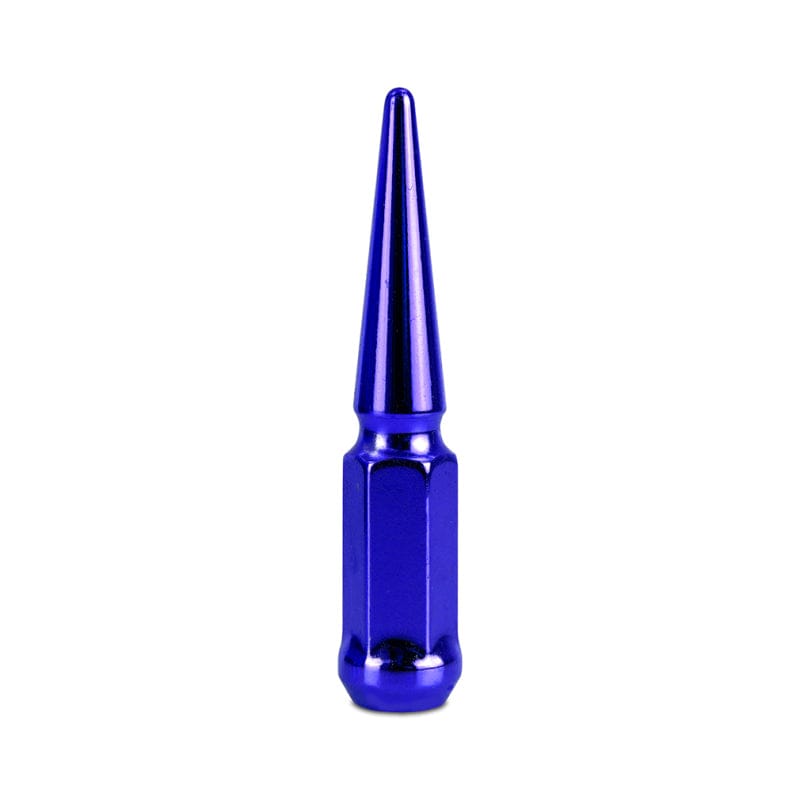 Kies-Motorsports Mishimoto Mishimoto Mishimoto Steel Spiked Lug Nuts M14 x 1.5 24pc Set Blue