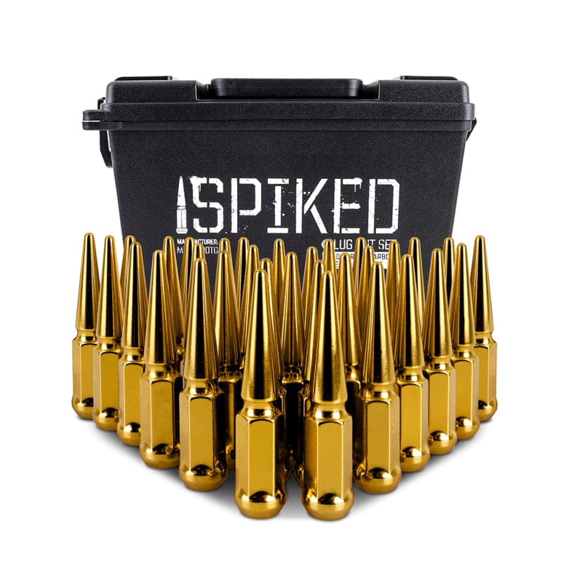 Mishimoto Mishimoto Steel Spiked Lug Nuts M14 x 1.5 32pc Set Gold Secondary image