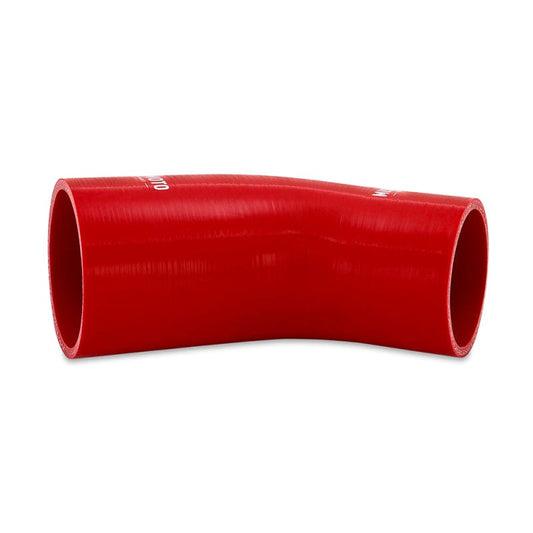 Kies-Motorsports Mishimoto Mishimoto Silicone Reducer Coupler 45 Degree 2.25in to 2.5in - Red