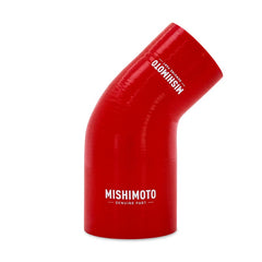 Kies-Motorsports Mishimoto Mishimoto Silicone Reducer Coupler 45 Degree 2.5in to 3in - Red