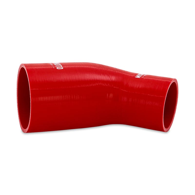 Kies-Motorsports Mishimoto Mishimoto Silicone Reducer Coupler 45 Degree 2.5in to 3in - Red