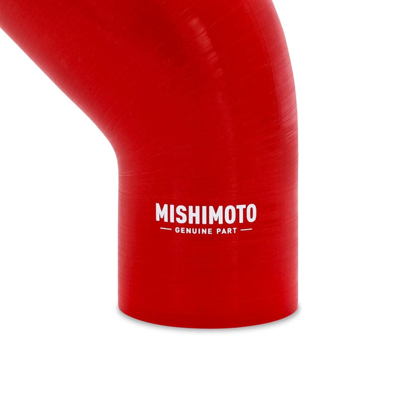 Kies-Motorsports Mishimoto Mishimoto Silicone Reducer Coupler 45 Degree 2.5in to 3in - Red