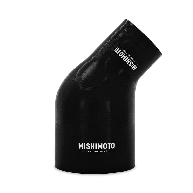 Kies-Motorsports Mishimoto Mishimoto Silicone Reducer Coupler 45 Degree 2.5in to 4in - Black Main image