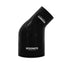 Kies-Motorsports Mishimoto Mishimoto Silicone Reducer Coupler 45 Degree 2.5in to 4in - Black