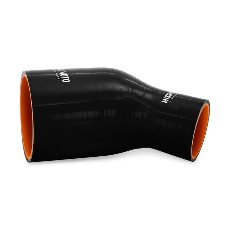 Kies-Motorsports Mishimoto Mishimoto Silicone Reducer Coupler 45 Degree 2.5in to 4in - Black