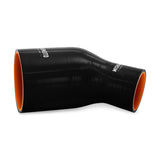 Kies-Motorsports Mishimoto Mishimoto Silicone Reducer Coupler 45 Degree 2.5in to 4in - Black