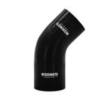 Kies-Motorsports Mishimoto Mishimoto Silicone Reducer Coupler 45 Degree 2.75in to 3in - Black