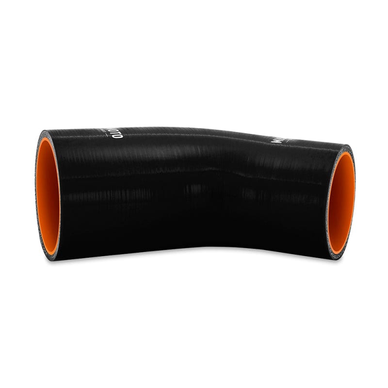 Kies-Motorsports Mishimoto Mishimoto Silicone Reducer Coupler 45 Degree 2.75in to 3in - Black