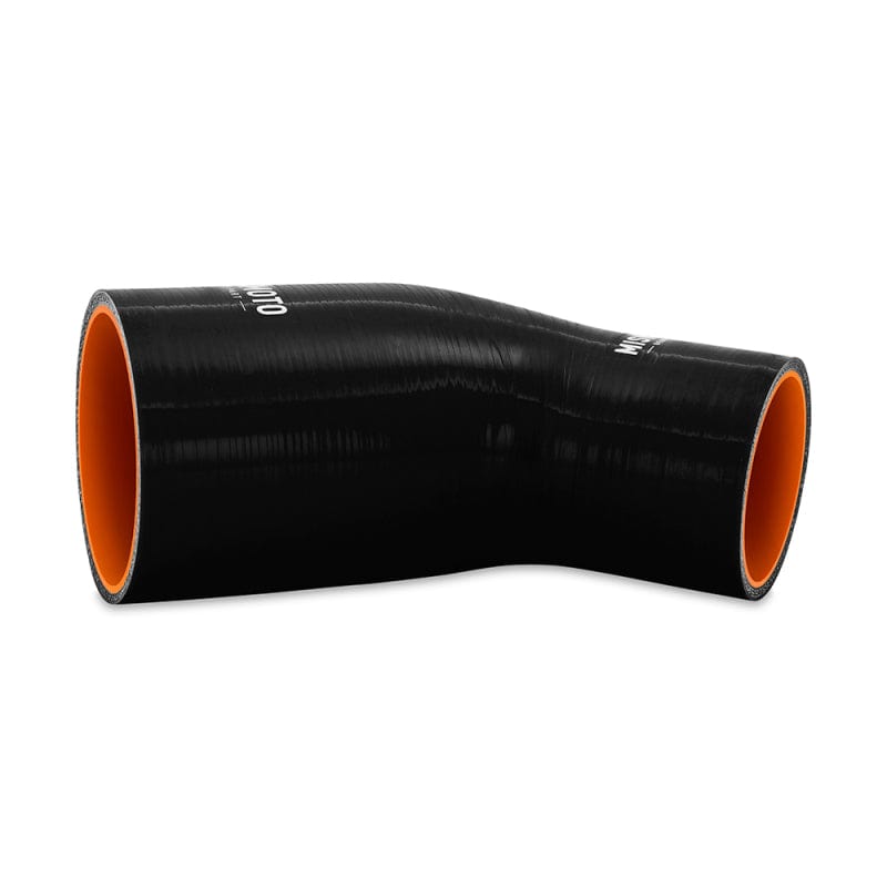 Kies-Motorsports Mishimoto Mishimoto Silicone Reducer Coupler 45 Degree 3in to 3.5in - Black