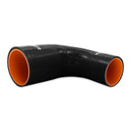 Kies-Motorsports Mishimoto Mishimoto Silicone Reducer Coupler 90 Degree 2.25in to 3in - Black