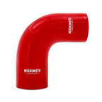 Kies-Motorsports Mishimoto Mishimoto Silicone Reducer Coupler 90 Degree 2in to 2.25in - Red