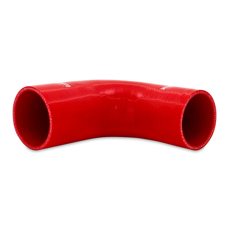 Kies-Motorsports Mishimoto Mishimoto Silicone Reducer Coupler 90 Degree 2in to 2.25in - Red