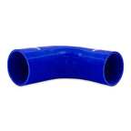 Kies-Motorsports Mishimoto Mishimoto Silicone Reducer Coupler 90 Degree 2in to 2.5in - Blue