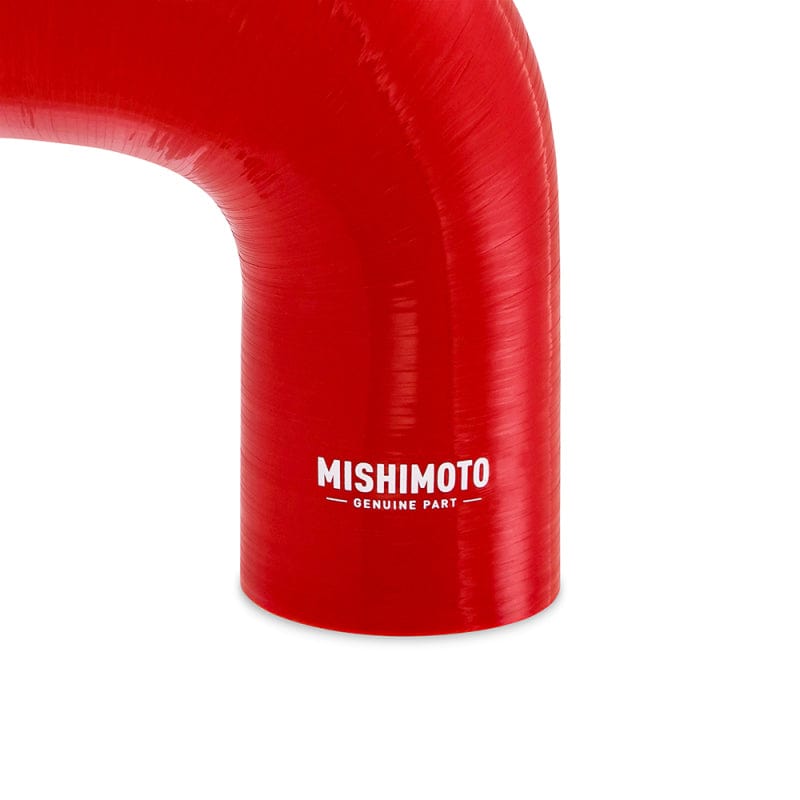 Kies-Motorsports Mishimoto Mishimoto Silicone Reducer Coupler 90 Degree 2in to 3in - Red