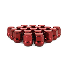 Kies-Motorsports Mishimoto Mishimoto Steel Acorn Lug Nuts M12 x 1.5 - 20pc Set - Red