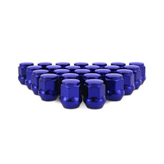 Kies-Motorsports Mishimoto Mishimoto Steel Acorn Lug Nuts M12 x 1.5 - 24pc Set - Blue