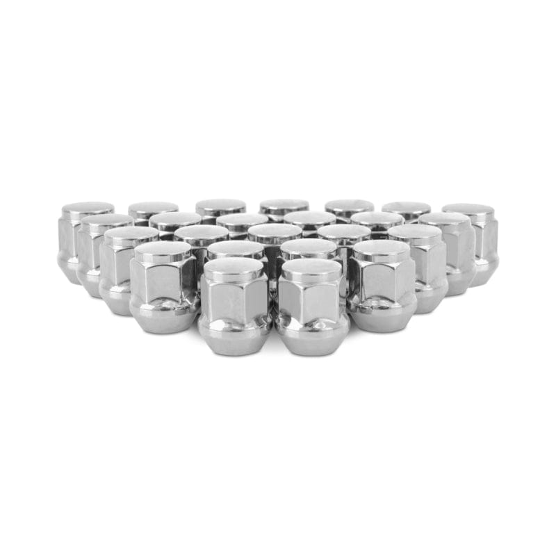 Kies-Motorsports Mishimoto Mishimoto Steel Acorn Lug Nuts M12 x 1.5 - 24pc Set - Chrome