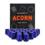 Kies-Motorsports Mishimoto Mishimoto Steel Acorn Lug Nuts M14 x 1.5 - 24pc Set - Blue