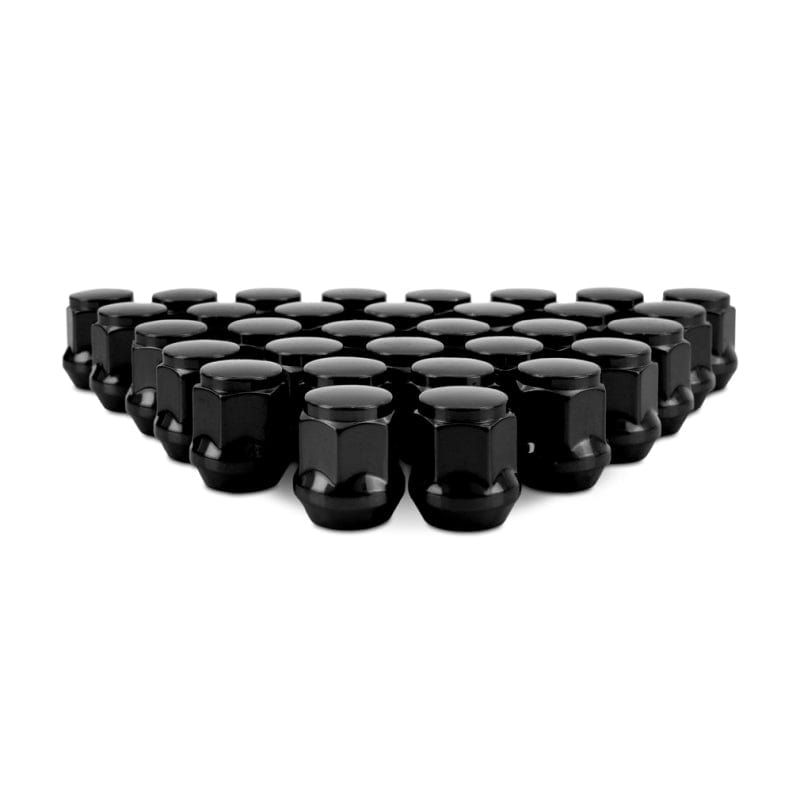 Mishimoto Steel Acorn Lug Nuts M14 x 1.5 - 32pc Set - Black Secondary image