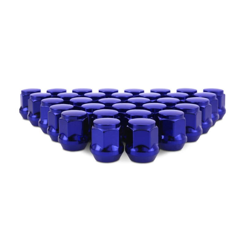 Kies-Motorsports Mishimoto Mishimoto Steel Acorn Lug Nuts M14 x 1.5 - 32pc Set - Blue