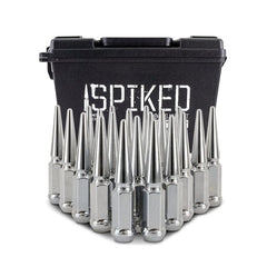Kies-Motorsports Mishimoto Mishimoto Steel Spiked Lug Nuts M12x1.5 20pc Set - Chrome