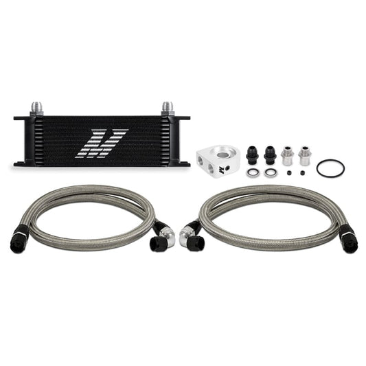 Kies-Motorsports Mishimoto Mishimoto Universal 13 Row Oil Cooler Kit (Black)