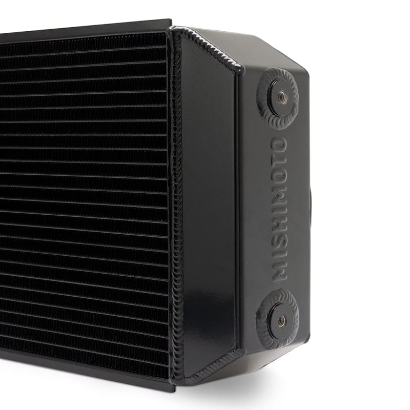 Mishimoto Universal Drag Race Performance Aluminum Radiator - Black Secondary image