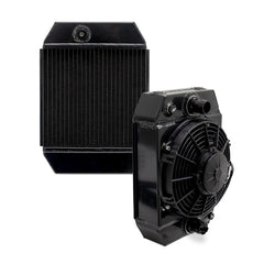 Kies-Motorsports Mishimoto Mishimoto Universal Drag Race Performance Aluminum Radiator - Black