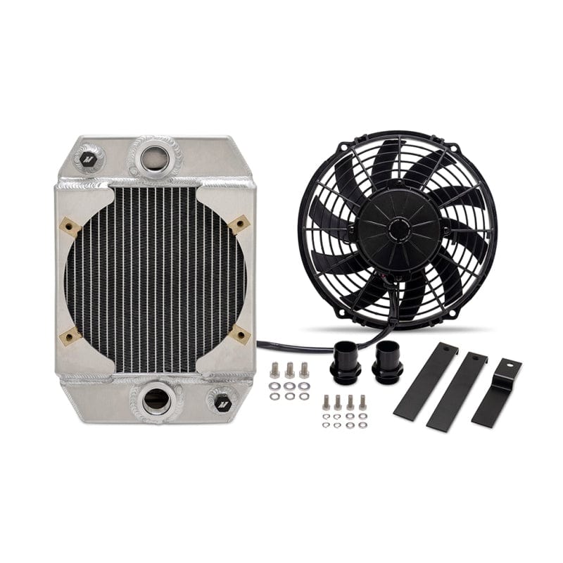 Kies-Motorsports Mishimoto Mishimoto Universal Drag Race Performance Aluminum Radiator - Natural Main image