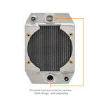 Kies-Motorsports Mishimoto Mishimoto Universal Drag Race Performance Aluminum Radiator - Natural