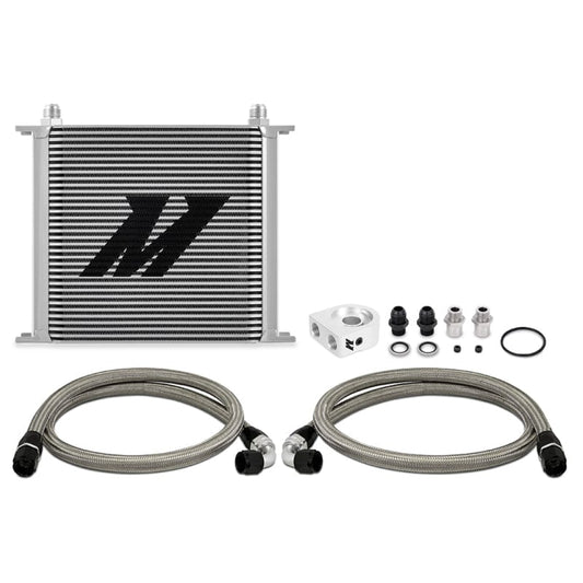 Kies-Motorsports Mishimoto Mishimoto Universal Oil Cooler Kit 34-Row Silver
