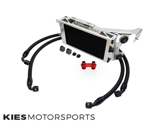 Kies-Motorsports Mosselman Mosselman Single Oil Cooler Kit, BMW 3-Series E9X