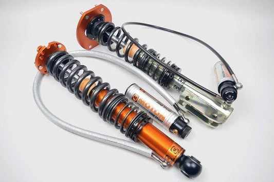 Kies-Motorsports Moton Suspension Moton Suspension 2-Way Clubsport Coilovers (Divorced Rear) M 505 161 - 1998-2006 BMW 3 Series Front 0 Inch Camber (E46)