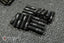 Kies-Motorsports Motorsport Hardware 44mm Black Race Stud Kit 12 x 1.5 with Black 17mm MH Titan Nuts