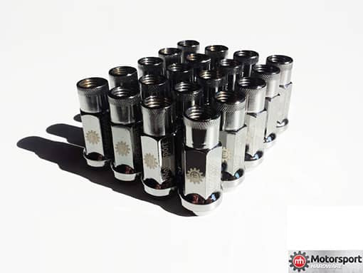 Kies-Motorsports Motorsport Hardware 86mm Black Race Stud Kit 12x1.5 - Motorsports Hardware