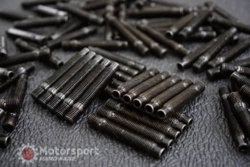 Kies-Motorsports Motorsport Hardware 86mm Black Race Stud Kit 12x1.5 - Motorsports Hardware